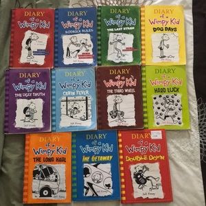 Diary of a Wimpy Kid Books Full Set #1-12
